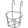 STREND PRO Garden Držiak Strend Pro, vešiak, kovový, na kvetináč, na zábradlie, 16,5x17,5x24 cm