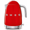 Elektrická kanvica Smeg KLF04RDEU 2400 W, 1,7 l, červená