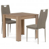 Nábytek PEGAS s.r.o. Jídelní set s 2 židlemi, 80x80x75cm, mdf, dub sonoma, B080SONDCL393CAP