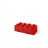 LEGO® úložný box so šuplíkmi 250x500x180mm červený