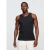 GAP Ribbed tank top - Men's čierna M GAP 1200140149518