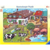 RAVENSBURGER Puzzle Zvířátka na statku 33 dílků