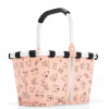 nákupný košík reisenthel carrybag xs kids cats and dogs rose