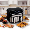 ARIETE 4625/00 2100 W - bezmasťový dvojkomorový fritovací hrniec