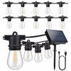 LED solárne lampy Garland 15 m 15x LED žiarovka (LED solárne lampy Garland 15 m 15x LED žiarovka)