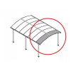 Palram - Canopia Rozšiřovací modul pro přístřešky řady Arcadia (70 cm) + Doprava zdarma