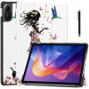 PUZDRO SMART COVER GRAFIKA + DOTYKOVÉ PERO pre Xiaomi Redmi Pad 2