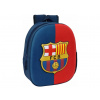 FC Barcelona Detský batoh FC Barcelona, plastický 3D znak, modročervený