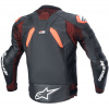 Bunda GP PLUS R 4 RIDEKNIT, ALPINESTARS (čierna/červená fluo/biela, veľ. 56)