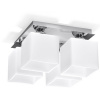 Svietidlá stropné svietidlá - LAMPA SUFITOWA PLAFON PIAZZA 4 LL3 ** chrom (Svietidlá stropné svietidlá - LAMPA SUFITOWA PLAFON PIAZZA 4 LL3 ** chrom)
