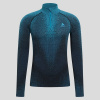 Pánska termobielizeň Odlo BL TOP turtle neck l/s half zip PERFORMANCE WARM BLACKCOMB