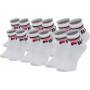 Detské ponožky FILA Quarter 6-pack white|31-34