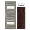 ImperioDoor set interiérové rámové dvere EVIA.6, 3DTopDekor Wenge Japonské +Zárubňa PED-EVIA6-WenJap