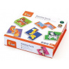 Viga Dřevěné puzzle zvířátka