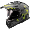 Prilba LS2 MX702 PIONEER II CRAZY M.BLACK H-V YELL.-06 Veľkosť: XS (53-54 cm)