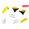 POLISPORT 90864 sada plastov (žltá/čierna/biela), SUZUKI RM 125/250 '01-'08