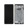 LCD displej + Dotyková plocha + Rám Samsung Galaxy A32 A325 4G Black (Service Pack)