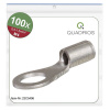 Quadrios 23C496 guľaté káblové oko Prierez=1.5 mm² Ø otvoru=4.3 mm neizolované 100 ks; 23C496