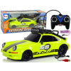 mamido Športové auto 1/18 zelené diaľkové ovládanie rezervného kolesa