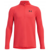 Mikina Under Armour UA Tech 2.0 1/2 Zip-RED 1363286-713 Veľkosť L