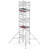 Pojazdné lešenie na rýchlu montáž MiTOWER Standard ,drevená plošina, d x š 1200 x 750 mm Altrex