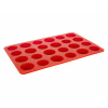 BANQUET Forma na 24 báboviček silikonová CULINARIA Red 32 x 22 x 1,5 cm