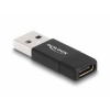 Delock USB 2.0 adaptér [1x USB 3.1 zástrčka A - 1x zásuvka USB 3.2 Gen 2 typu C (USB 3.1) ] 60001; 60001