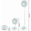 MAS24 Ventilátor Skladací optimálny WB 1020 18CM USB (MAS24 Ventilátor Skladací optimálny WB 1020 18CM USB)