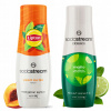 2x Sirup Sodastream Lipton Ice Tea Peach Broskyňa + Mojito pre Saturátor