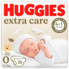 HUGGIES® Plienky jednorazové Extra Care 0 (do 4 kg) 25 ks