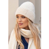 Kamea Smotanová dámska čiapka na zimu Kamea Ginny, Veľkosť uni, Farba smotanová