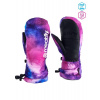 Dětské rukavice Meatfly Slayer 2022 Purple Aquarel