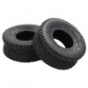 vidaXL Pneumatiky pre fúrik 2 ks 15x6,00-6 4PR gumené - Čierna - 111211-190010