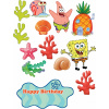 CUKROVÁ TLAČ jedlý obrázok na tortu Cukrová hmota SPONGEBOB KANCIASTOPORTY #1