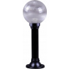 Stĺpíkové osvetlenie - Záhradná lampa Vonkajšia lopta Black Post E27 (Stĺpíkové osvetlenie - Záhradná lampa Vonkajšia lopta Black Post E27)