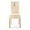 Béžový napínací poťah na stoličku 48 cm Sento – Restilo