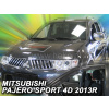 Deflektory na okná pre Mitsubishi Pajero Sport rv. 2013-, 2ks