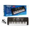 Detské Klávesy, klavír, keyboard s mikrofónom, 37 klávesov