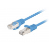 LAE PATCHCORD KAT.6 UTP 0.25M NIEBIESKI FLUKE PASSED LANBERG 10-PACK