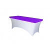 TENTino Elastická čiapka STANDARD na dosku skladacieho stola 152x76 cm VIAC FARIEB Farba obrusu: FIALOVÁ / VIOLET