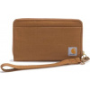 Carhartt Nylon Duck LayFlat Clutch Brown peňaženka