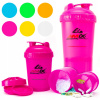Shaker Amix 600 ml ružový