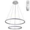 NEDES J4307/W Závesné LED svietidlo 75W, 3000K-6500K, 6100lm, IP20, diaľk.ovládač, stmievanie, biela
