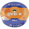 VERBATIM DVD-R 4,7 GB 16x 10-spindl RETAIL 43729