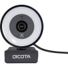 Dicota Webcam Ringlight 5MP webkamera, Mikrofón; D32066