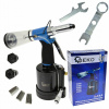 Nitovacie kliešte pneumatické na nity 2,4 3,2 4,0 4,8 6,4 mm automatické, GEKO