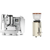 Rocket Espresso R NINE ONE + ECM C-Manuale 54, cream, oliva