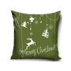 CARBOTEX Vianočná obliečka na vankúšik GREEN, 40/40cm, XMAS171001