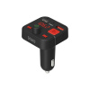 SAVIO FM vysielač Bluetooth 5.3 QC 3.0 nabíjačka LED displej Bass Boost TR-15 čierny