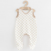 Dojčenské dupačky New Baby Classic II hviezdy béžové